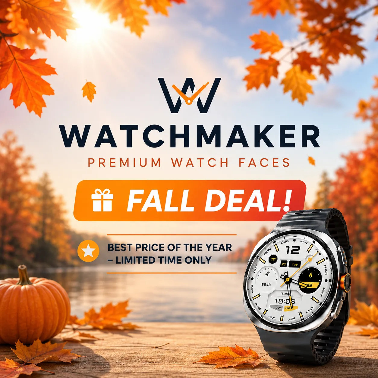 Fall deal — premium watch faces